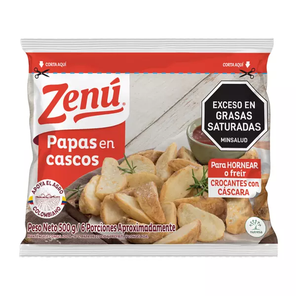 Papas En Cascos Zenú 500gr