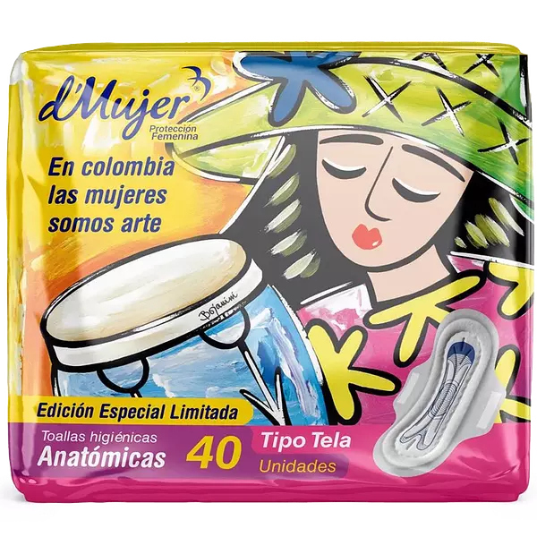 Toalla Higiénica Mujer Edición Especial X40 Unds