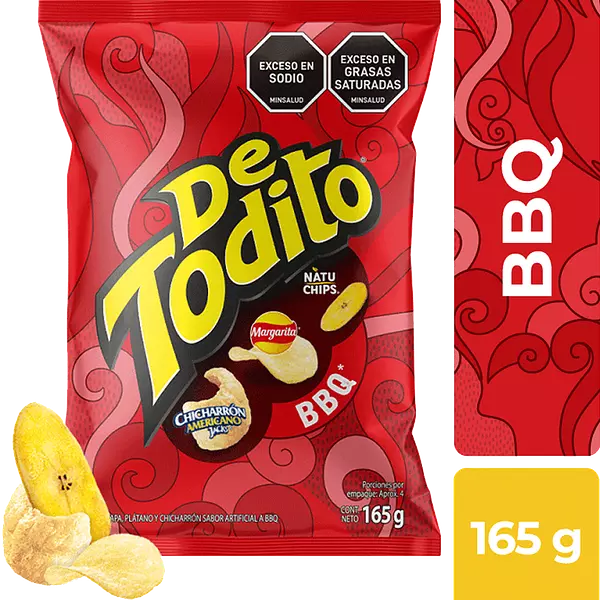 Pasabocas Detodito Bbq 165gr