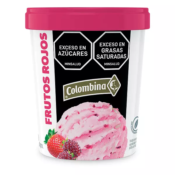 Helado Colombina Frutos Rojos 600g