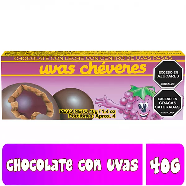 Uvas Chéveres Triunfo 40gr