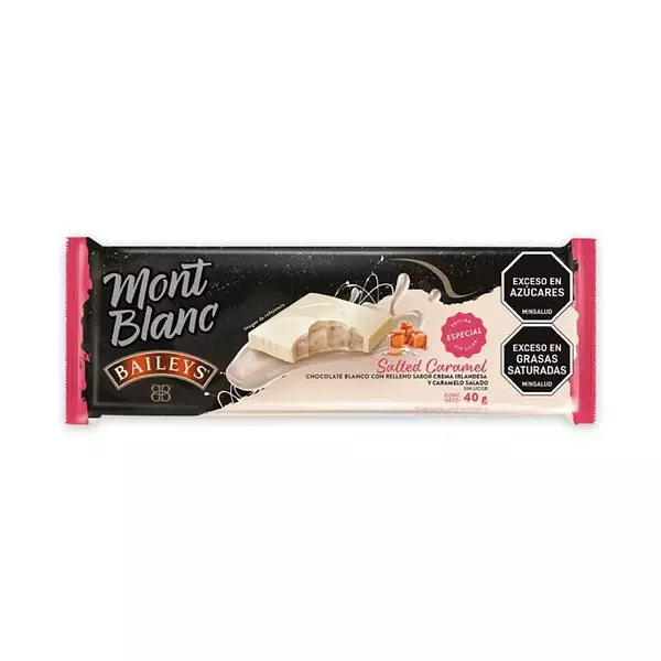 Chocolatina Montblanc Baileys Caramel X 40 Gr