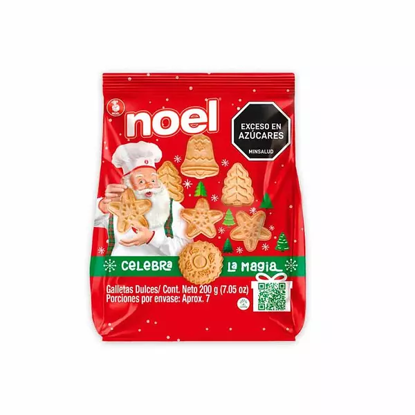 Galleta Noel Navidad Bs 200gr