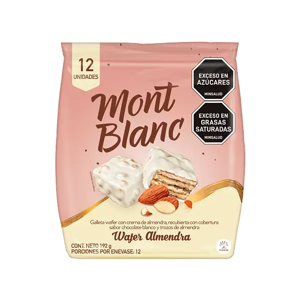 Golosina Wafer Monbla 12x16gr