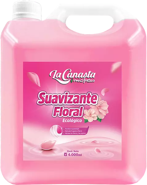 Suavizante Liquido La Canasta Floral X 4lt