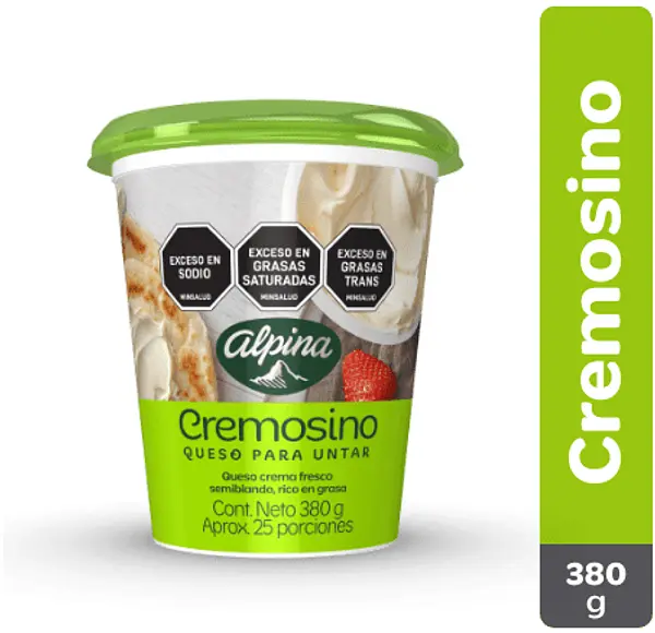 Cremosino Alpina Vaso 380g