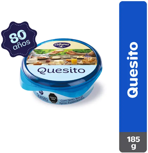 Quesito Alpina Vaso 185g