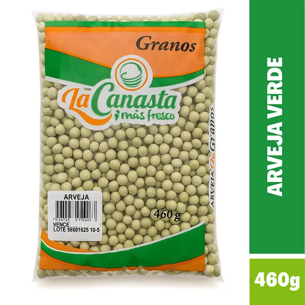 Arveja Verde La Canasta 460g
