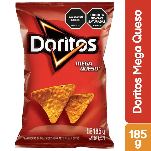 Doritos Mega Queso 185g