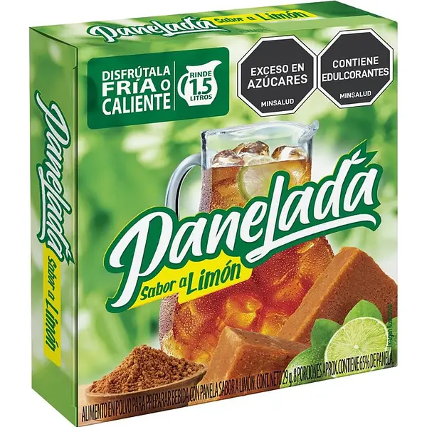 Panelada Con Panela Y Sabor A Limón 29g
