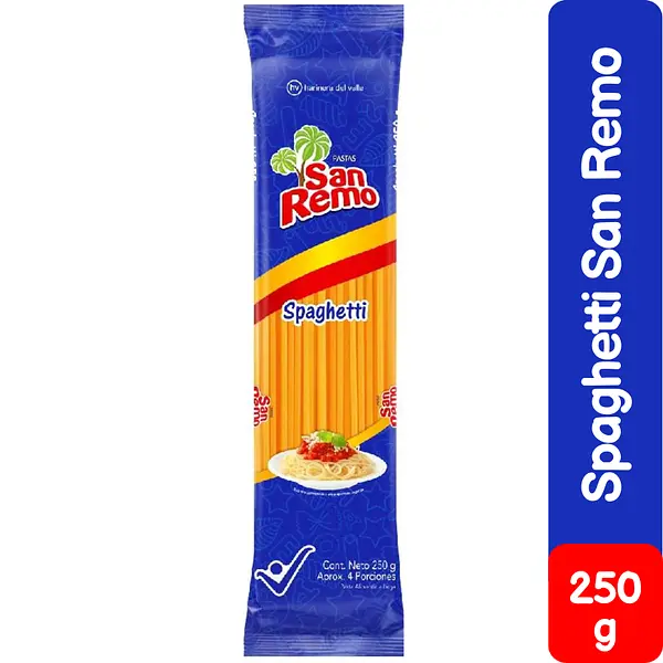 Pasta Spaguetti San Remo 250g
