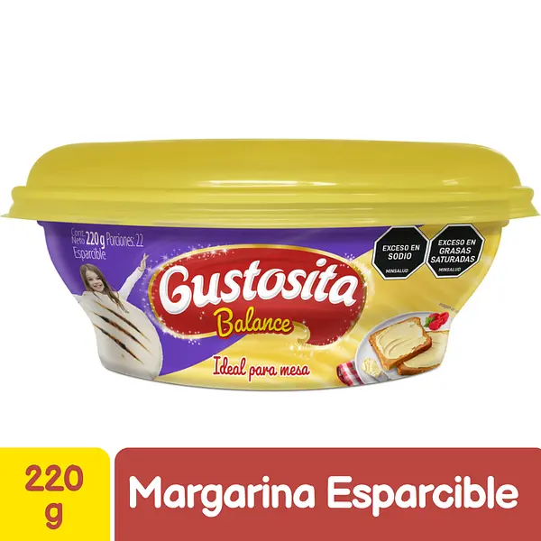 Margarina Gustosita Esparcible 220g
