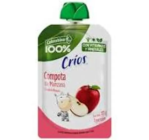 Compota 100% Colombina Manzana 113 Gr