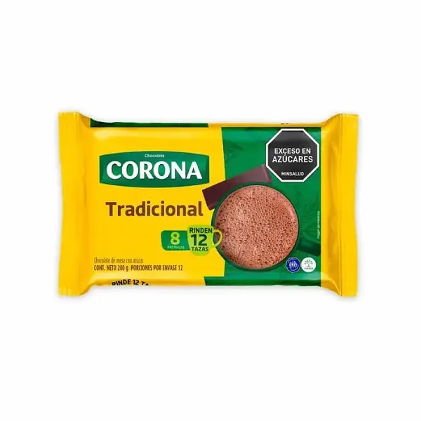 Chocolate Corona Tradicional 200 Gr