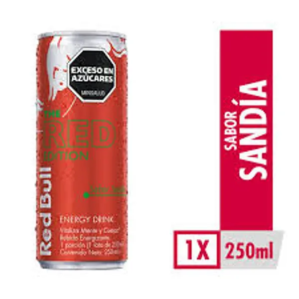 Bebida Energ Red Bull Sandia 250 Ml
