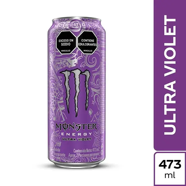 Bebida Monster Violeta 473 Ml