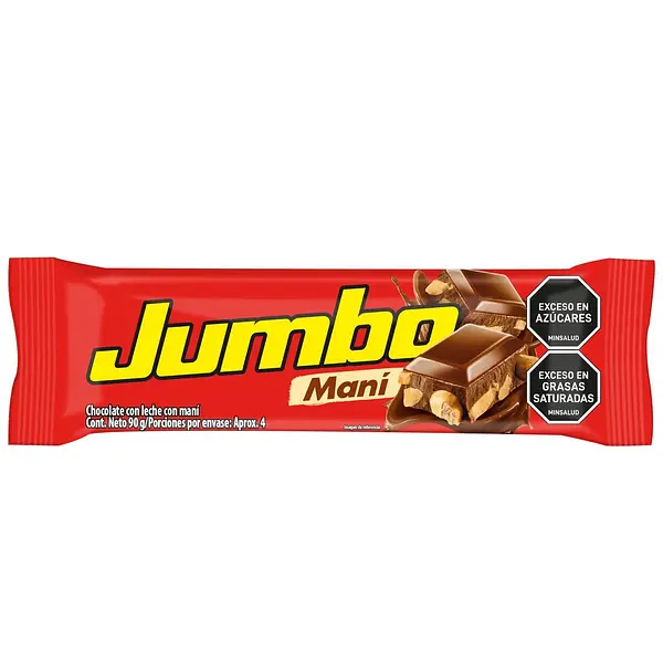Chocolatina Jumbo 90 Gr
