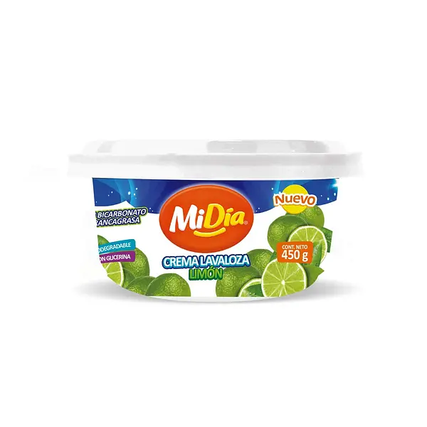 Lavaloza Crema Mi Día Limón 450 Gr