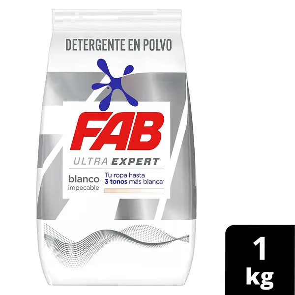 Detergente Fabuloso Ultra Blanco 1 Kl