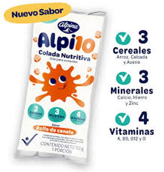 Bolsa De Leche Mlpx6 Canela Alpi10 X150gr