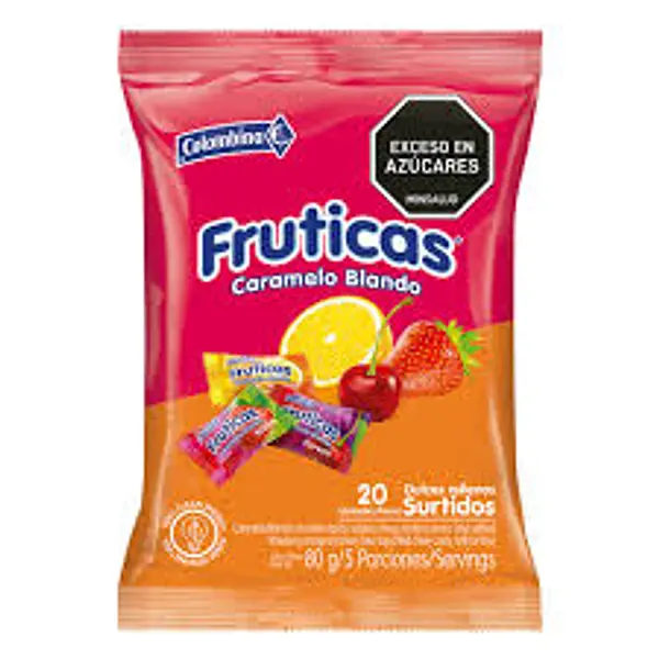 Fruticas Caramelo Bl 20und