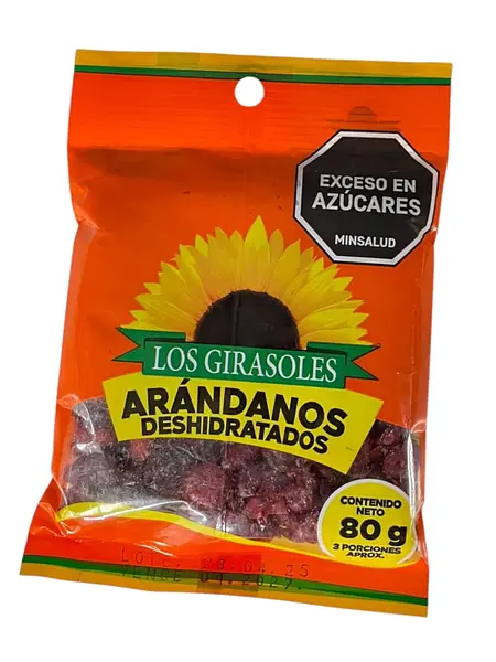 Arándanos Girasoles 80gr