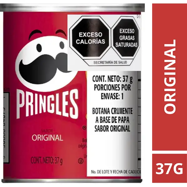 Papas Pringles Original 37gr