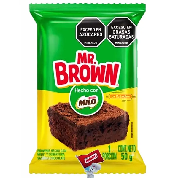 Brownie Bimbo Milo Flow X 50 Gr