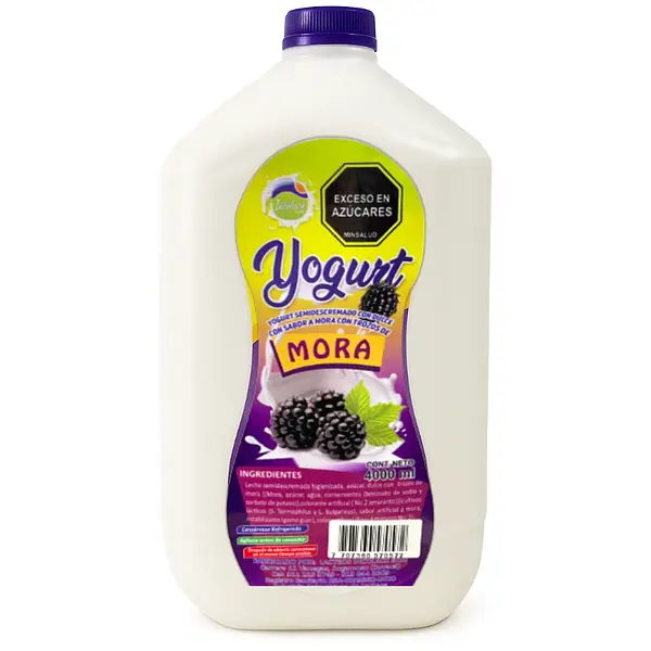 Yogurt Incolak Gf Mora X 4000 Ml