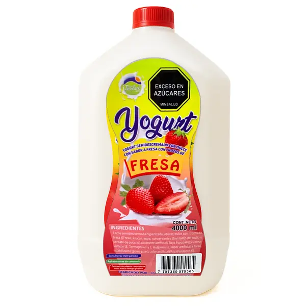 Yogurt Incolak Gf Fresa X 4000ml