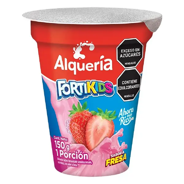 Bebida Lactea Fortikids Fresa 150gr
