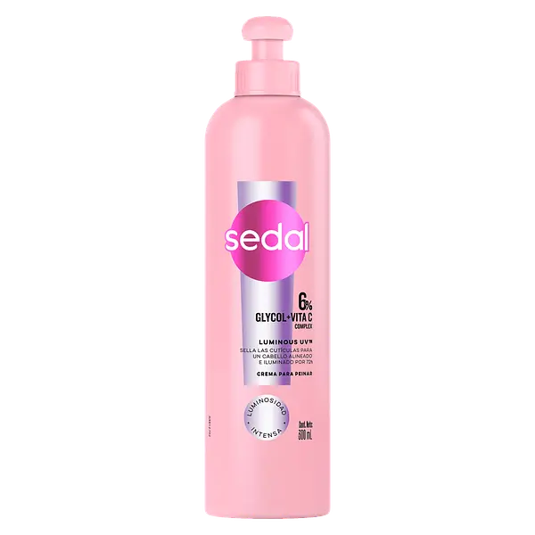 Crema Para Peinar Sedal Luminous Uv 300ml