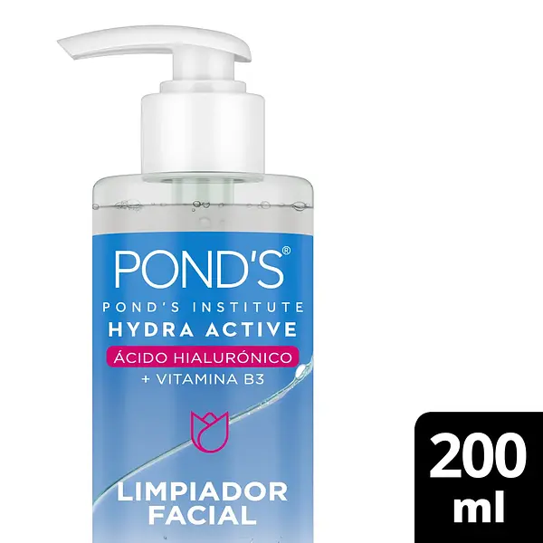 Limpiador Facial Pond'S Ácido Hialurónico 200ml