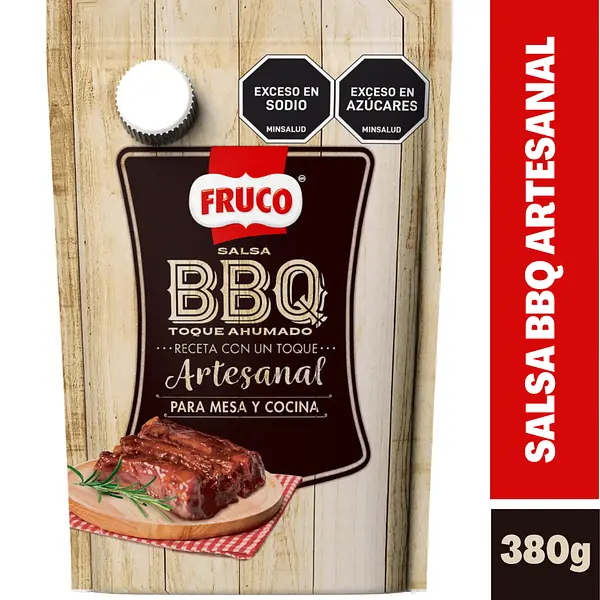 Salsa Bbq Fruco Artesanal 380gr