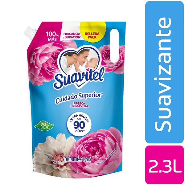 Suavizante Suavitel Fresca Primavera 2,3 Lt