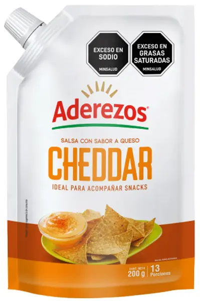 Salsa Aderezos Cheddar 200gr