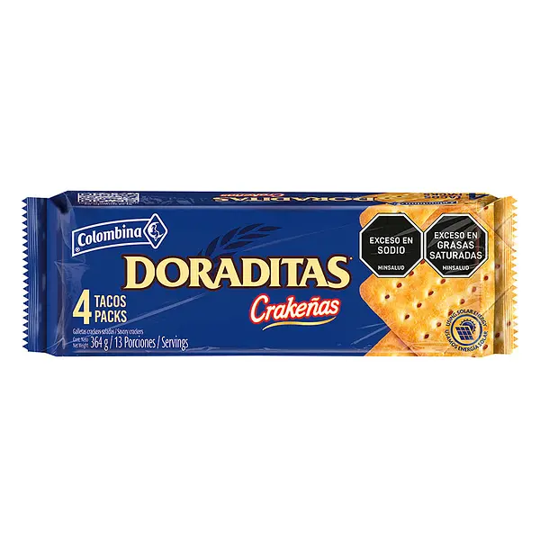 Galletas Crakeñas Doraditas Taco