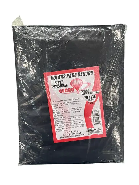 Bolsa Globo Superindustrial Negra