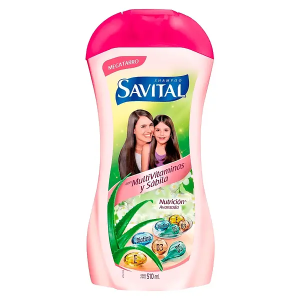 Shampoo Savital Multivitaminas X 510ml