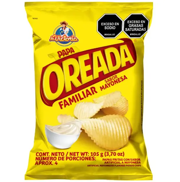 Papa Oreada Mayonesa 105g