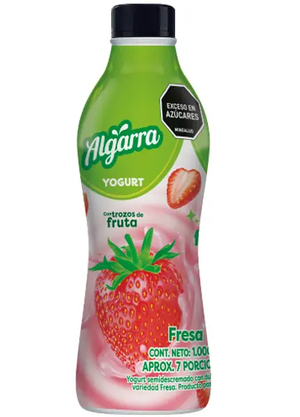 Yogurt Algarra Fresa 1000g