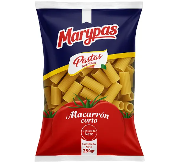 Macarron Corto 250gr Marypas