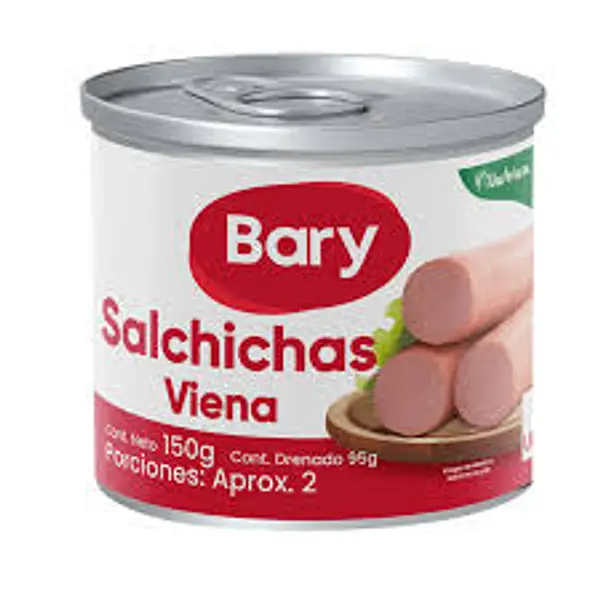 Salchicha Viena Bary 150gr