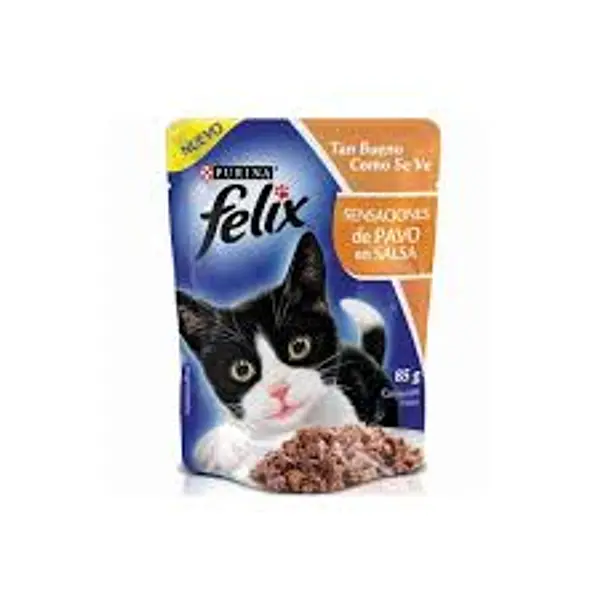 Felix Pouch Clásico Pavo 85g