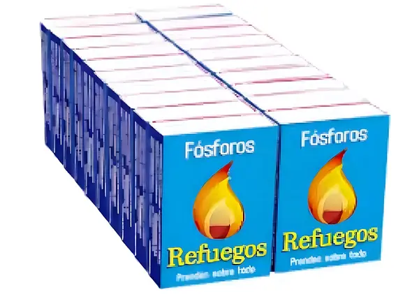 Fósforos Refuego X20