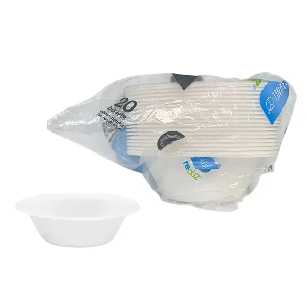 Plato Darnel 5 Onz Hondo Blanco X20