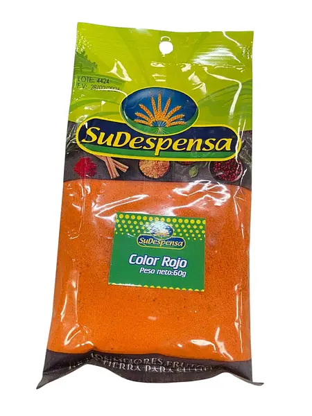 Color Rojo Su Despensa 60gr