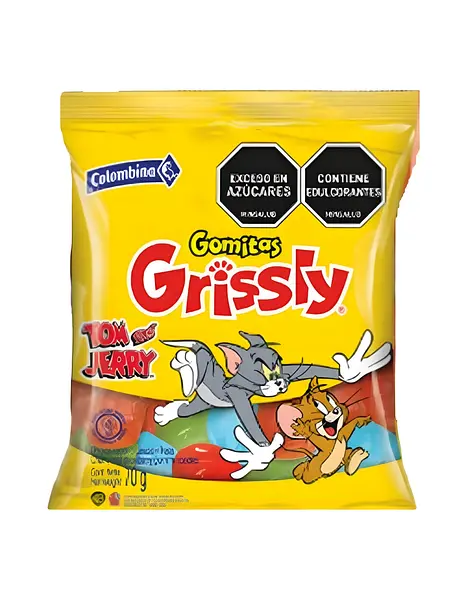 Goma Grisly Tom & Jerry 70gr
