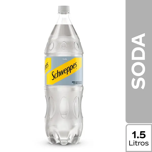 Soda Scheweppes X 1.5 Lt/U