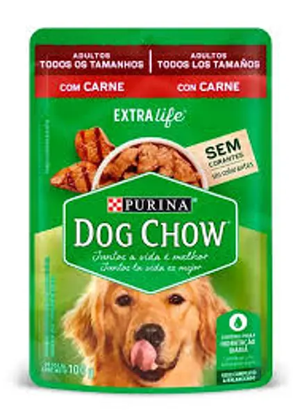 Dog Chow Pouch Carne X100 Gr